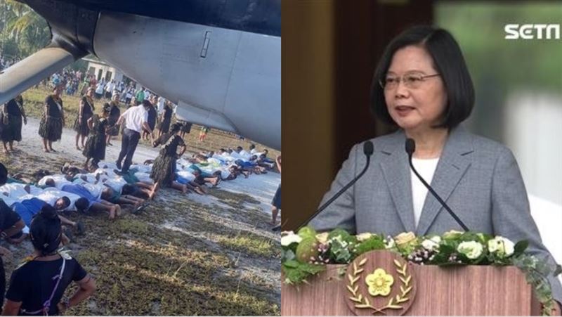 中國人肉地毯扯台灣　外交部重砲反擊