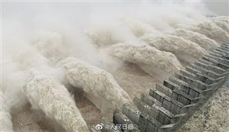 三峽壩11孔洩洪　水利署曝驚人數據