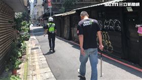 台北市西門町男子持菜刀隨機砍人。（圖／記者楊忠翰攝影）