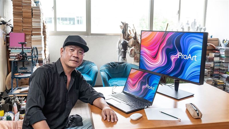 蕭青陽激推！華碩創作者系列筆電螢幕