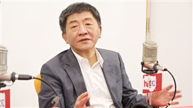 衛福部長、中央流行疫情中心指揮官陳時中（圖／Hit Fm《周玉蔻嗆新聞》製作單位提供）