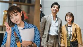 朴真珠（右）在《精神病》劇中飾演出版社小助理相當搶眼。（圖／翻攝自朴真珠IG）