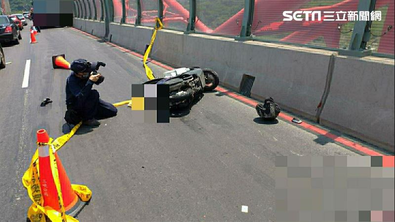 26歲騎士擦撞曳引車　頭部重創身亡