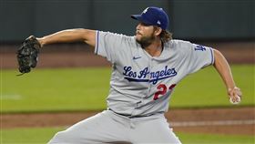 ▲柯蕭（Clayton Kershaw）7局11K，生涯累積2493K道奇隊史第2多。（圖／美聯社／達志影像）
