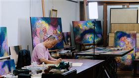 畫家白魚，林伯禧（白魚提供）