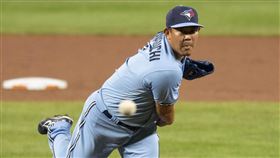 ▲山口俊近7.2局投球飆10K僅失1分。（圖／美聯社／達志影像）