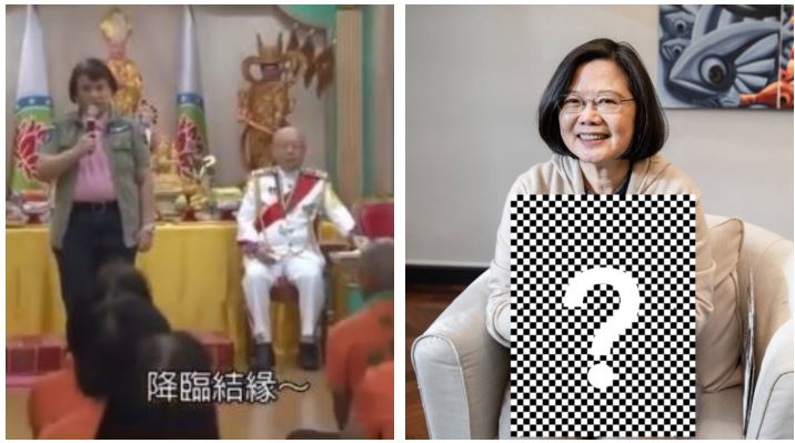 他請小英總統的靈…綠委讚嘆神經領袖