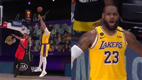 NBA／一眉絕美轉身後撤…詹皇樂歪
NBA,洛杉磯湖人,Anthony Davis,後撤步,三分球
翻攝自YouTube Los Angeles Lakers