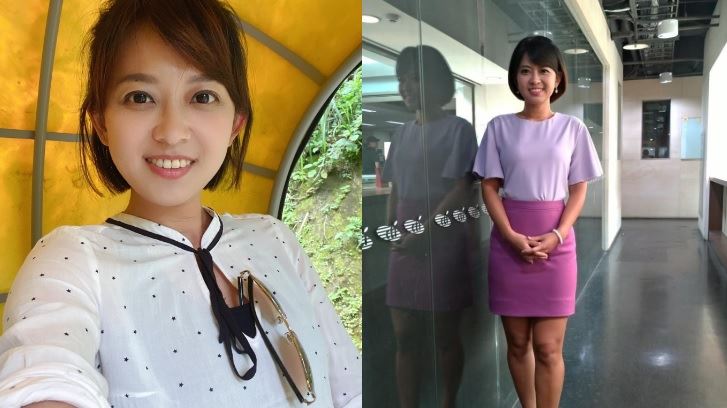 身穿超合身裙裝　甜心主播一轉身嚇人