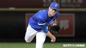 ▲富邦悍將先發投手羅力。（圖／記者劉彥池攝影）