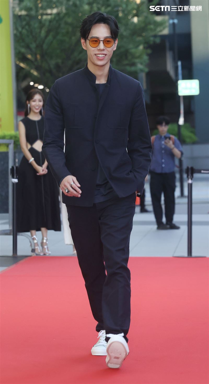 孫麥傑出席微風信義榮耀再現之夜。（記者邱榮吉/攝影）