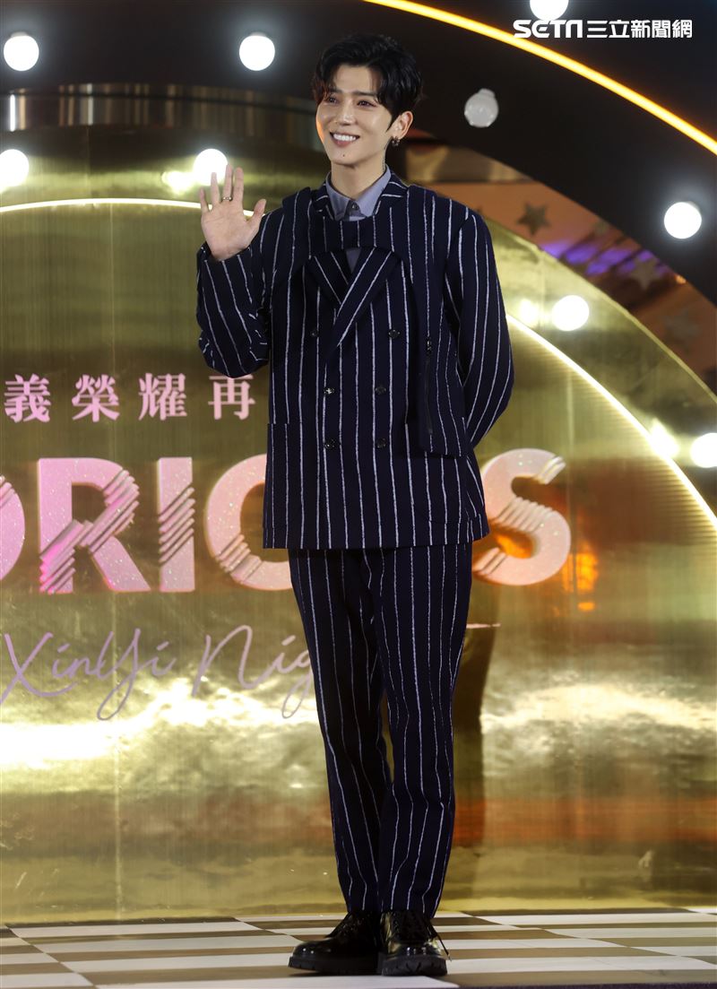 畢書盡Bii出席微風信義榮耀再現之夜。（記者邱榮吉/攝影）