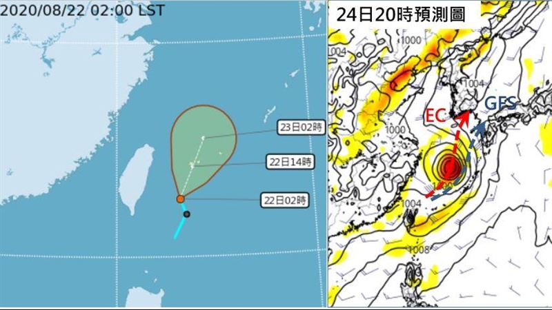 準颱風路徑曝　吳德榮：週末防豪大雨