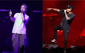 頑童MJ116、J.Sheon、鼓鼓呂思緯、蕭秉治。（圖／記者邱榮吉攝影）