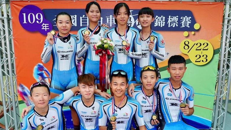 全國自由車場地賽　哥倫布破大會紀錄
