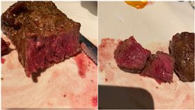 7分熟牛排「還在滲血」他看傻！饕客曝關鍵考量：廚師沒錯（圖／翻攝自爆料公社）