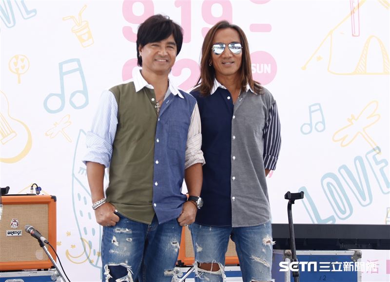 動力火車和楊乃文出席「綠生活音樂節」。（圖／記者林聖凱攝影）