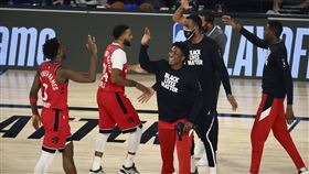 NBA,暴龍替補得100分破紀錄。（圖／美聯社／達志影像）