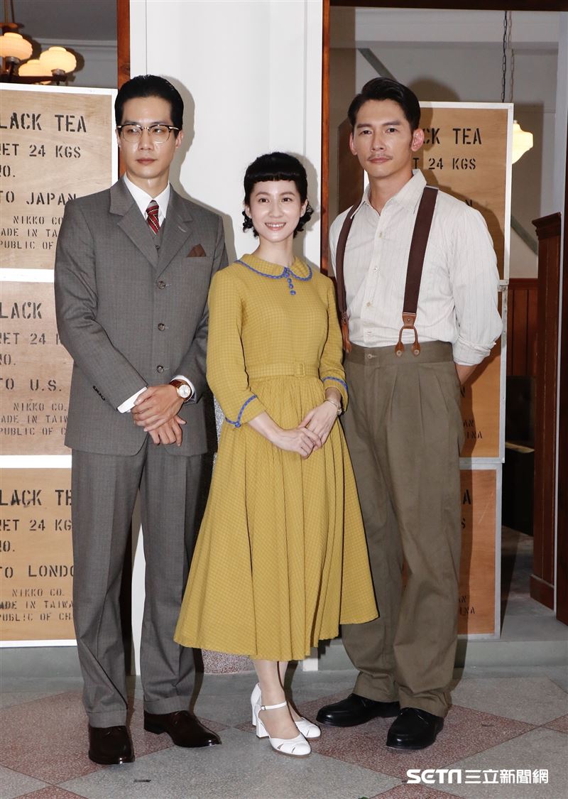 郭子乾、溫昇豪、連俞涵、薛仕凌、李杏、朱陸豪、洪都拉斯出席《茶金》開拍記者會。（圖／記者林聖凱攝影）