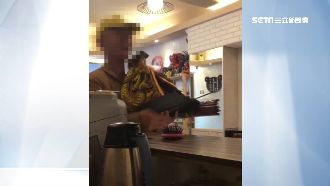 抱神像闖店家討錢　性騷男疑逃中南部
