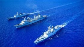 中國南北軍演,翻攝自新華社