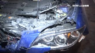 同晚2次連環撞　車主怨：剛修好車