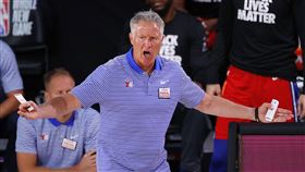 Brett Brown。（圖／美聯社／達志影像）