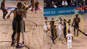 NBA／社會瓜也敢惹？囂張魔獸秒逃
NBA,社會瓜,Carmelo Anthony,黑幫,黑道,魔獸,Dwight Howard
翻攝自比賽畫面