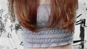 平口式衣服、無肩帶衣服。（圖／翻攝自Dcard）