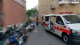 台中警遭砍／翻攝畫面