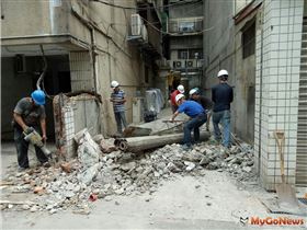 北市331件占用防火巷違建成立專案拆除（圖／台北市政府）