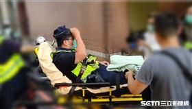 台中警遭砍／翻攝畫面