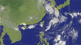 ８／２６上午衛星雲圖　翻攝自中央氣象局