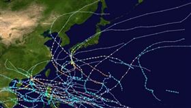 臉書氣象粉專「天氣風險 WeatherRisk」昨（25）晚貼出一張圖並寫道【真的有神秘力量嗎？】（圖／翻攝自天氣風險 WeatherRisk）