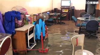 台南雨炸整夜！仁德淹2波積水灌屋內