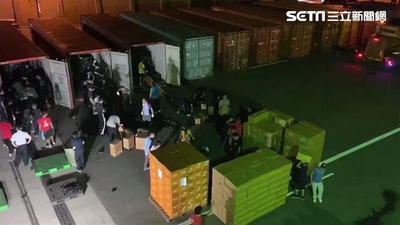 台中港查扣552萬包私菸　市值5億