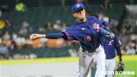 亞錦賽中華隊投手吳昇峰 圖／記者林敬旻攝