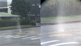 高雄,小港,大雨,噴泉