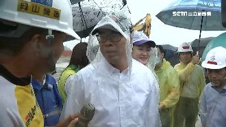 大雨取消北上 陳其邁上午連跑6行程