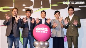 金鐘55入圍記者會，黃子佼、溫昇豪到場宣布入圍名單。（圖／記者邱榮吉攝影）