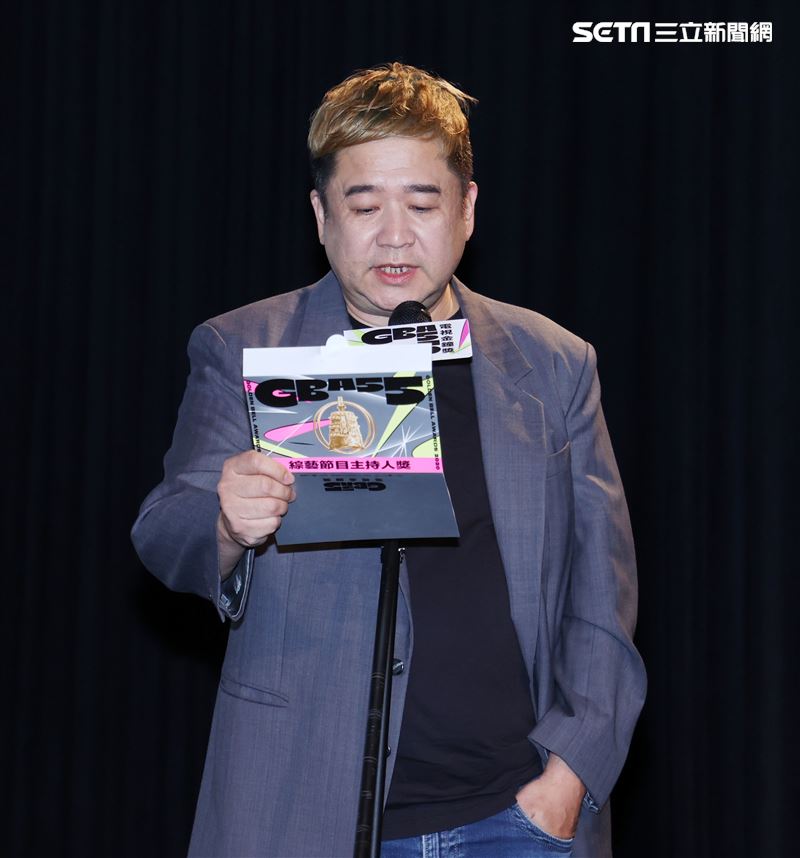 評審委員主委瞿友寧公布第55屆金鐘獎入圍名單。（記者邱榮吉/攝影）