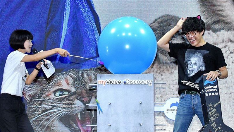 看完蜂炮　男星驚想體驗「爆破」實驗