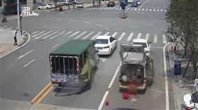 廣東麵包車爆炸（圖／翻攝自沸點視頻）