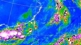 巴威颱風帶來西南氣流（圖／翻攝自氣象局）