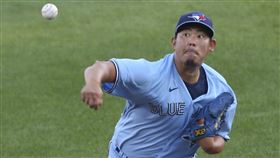 ▲藍鳥隊山口俊。（圖／美聯社／達志影像）