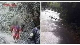  紅衣小女孩又出現了？發現處落石砸人（圖／民眾提供）