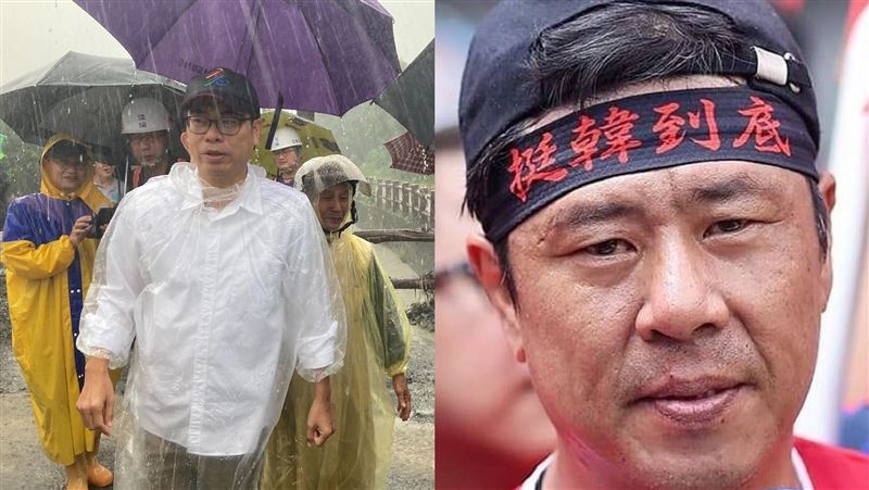 陳其邁透早就勘災　網：快呼叫他監督