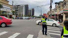 台中市警察局9月起交通大執法為維護路口安全及行人路權，台中市警察局將於9月1日起，展開為期1個月的交通大執法，包括西屯區台灣大道與安和路口、台灣大道與文心路口等10大易肇事路口將是執法重點。（警方提供）中央社記者郝雪卿傳真　109年8月27日