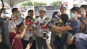 陳其邁 視察鳳山鐵路地下化綠園道（圖／高雄市政府）