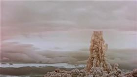 ▲俄羅斯在1961年於北冰洋附近的核彈試爆。（圖／翻攝自推特）